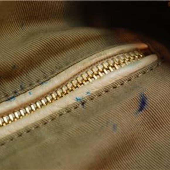 Auth Chloe Marcie Large Shoulder Bag Leather Ivory - Picture 14 of 15